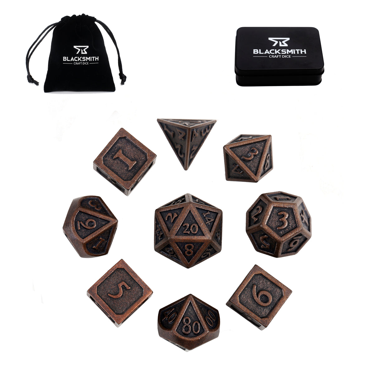 Weathered Bronze - 9 PC Set