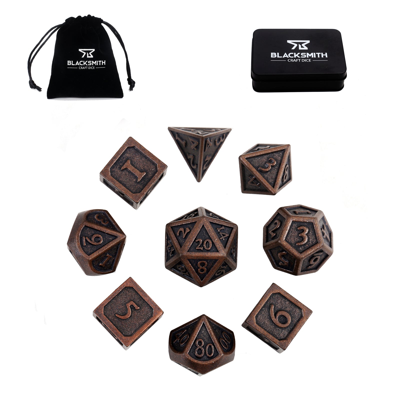 Weathered Bronze - 9 PC Set