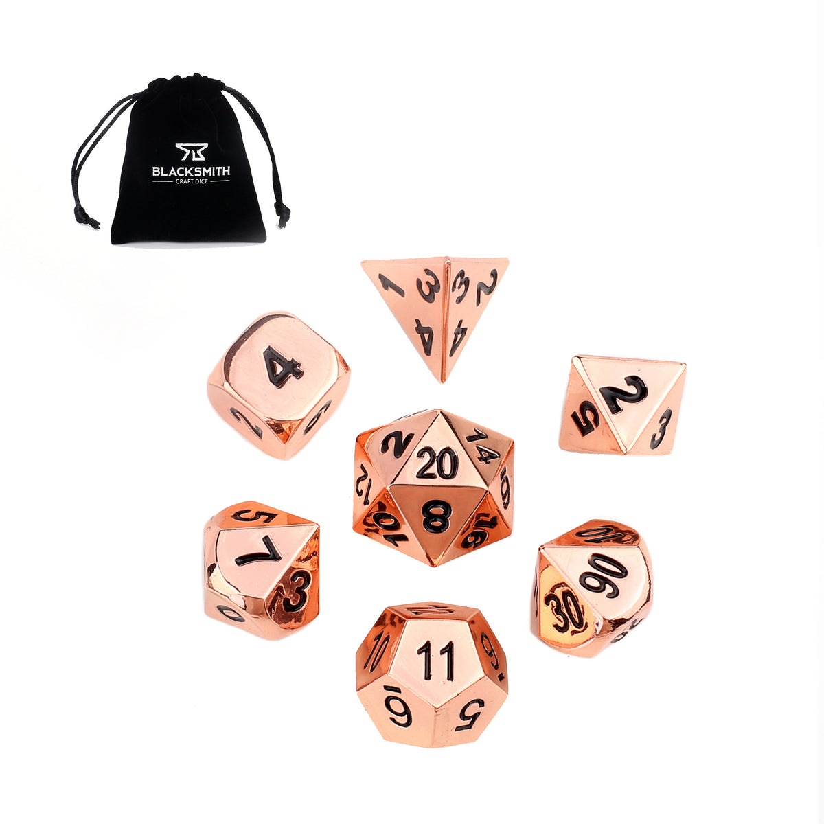 Chrome Copper - 7 PC Set