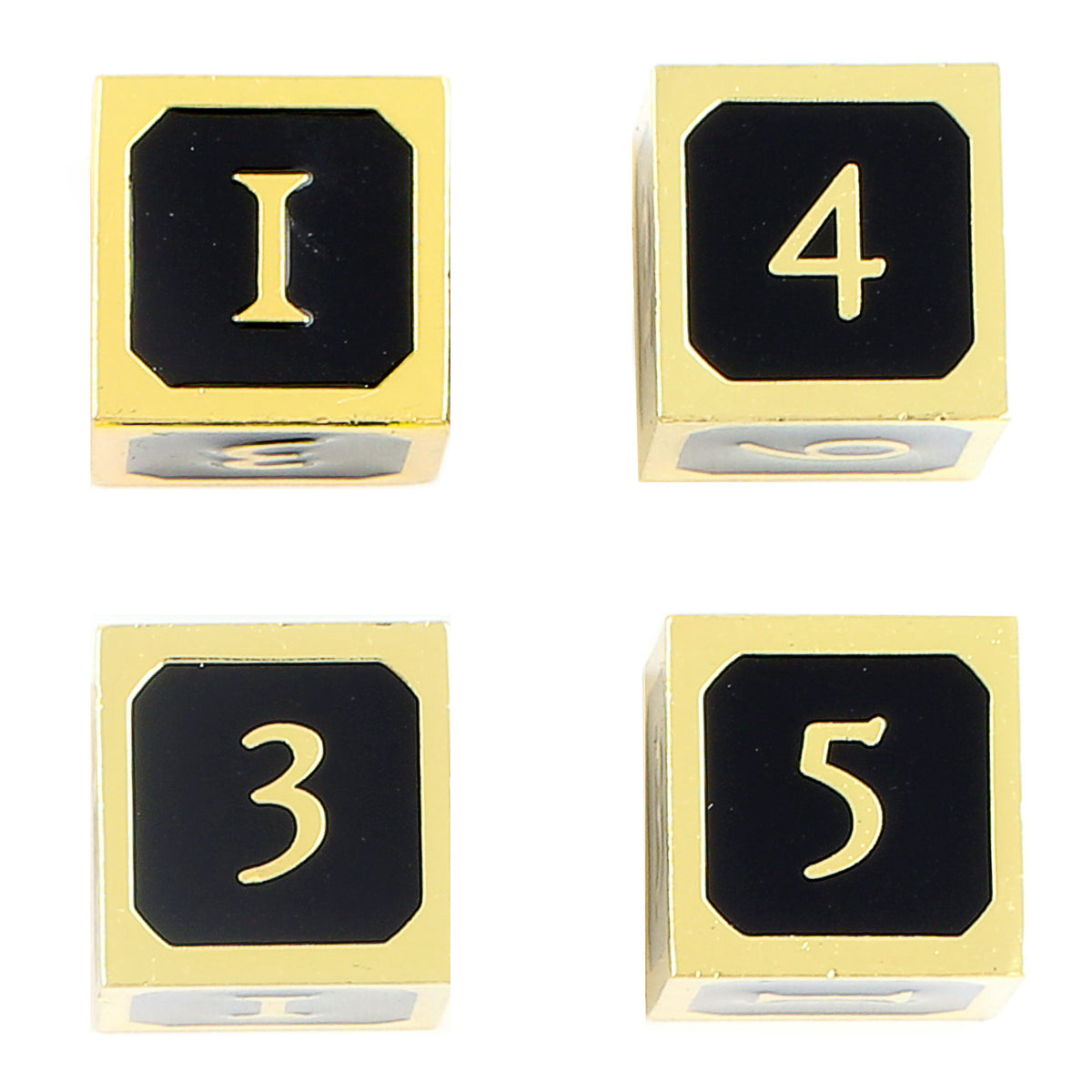 Obsidian - 4 PC D6 Set