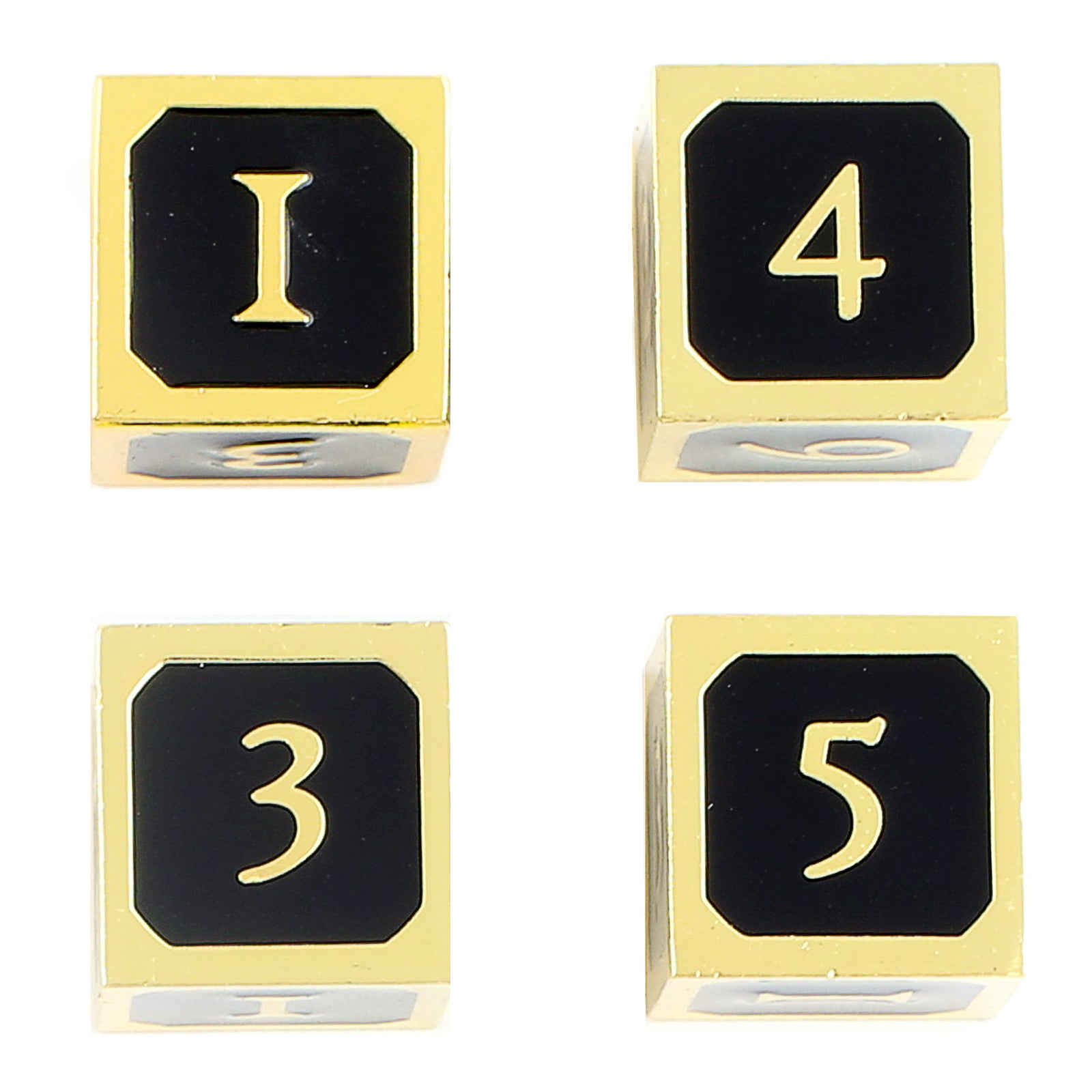 Obsidian - 4 PC D6 Set