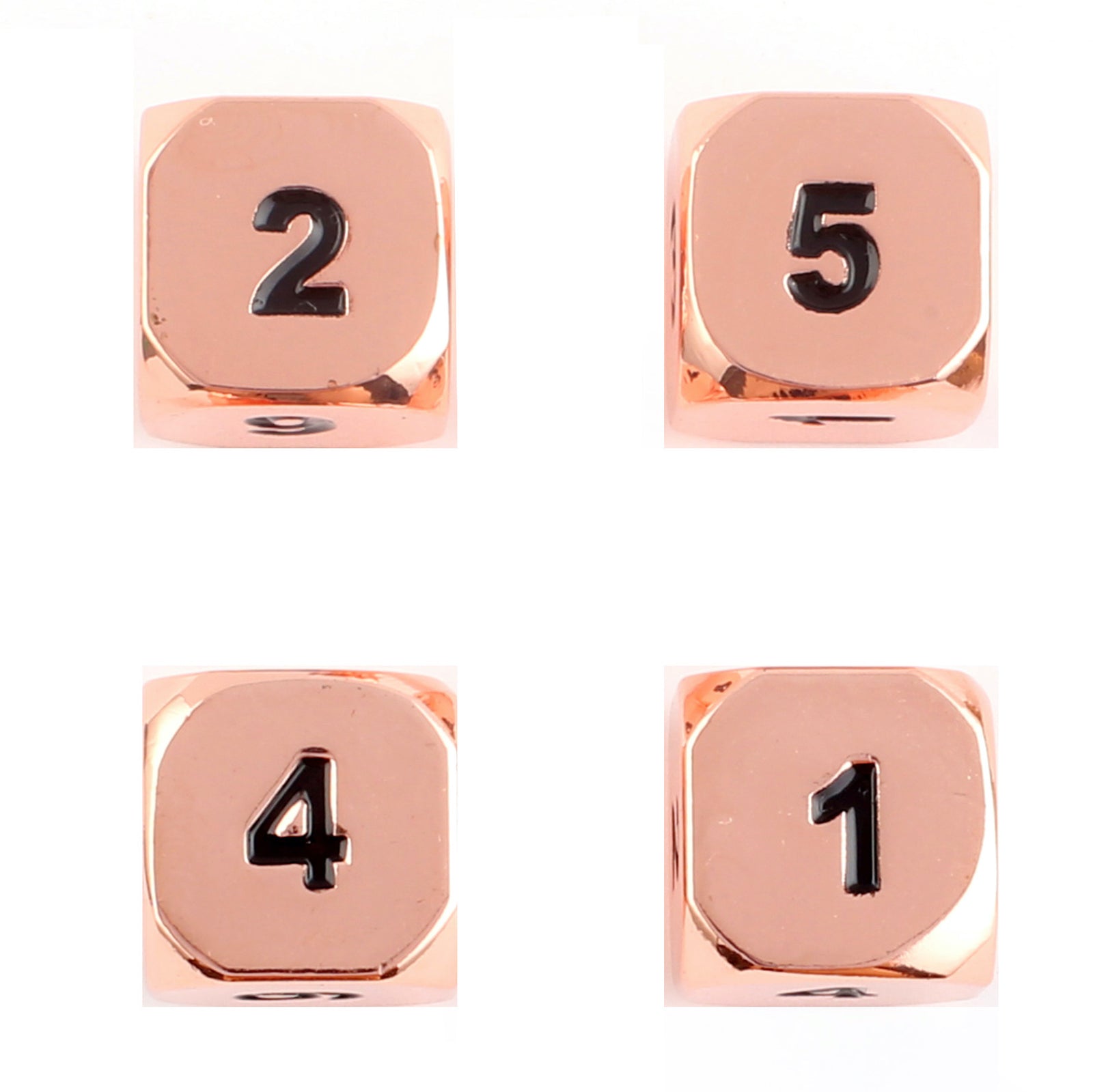 Chrome Copper - 4 PC D6 Set