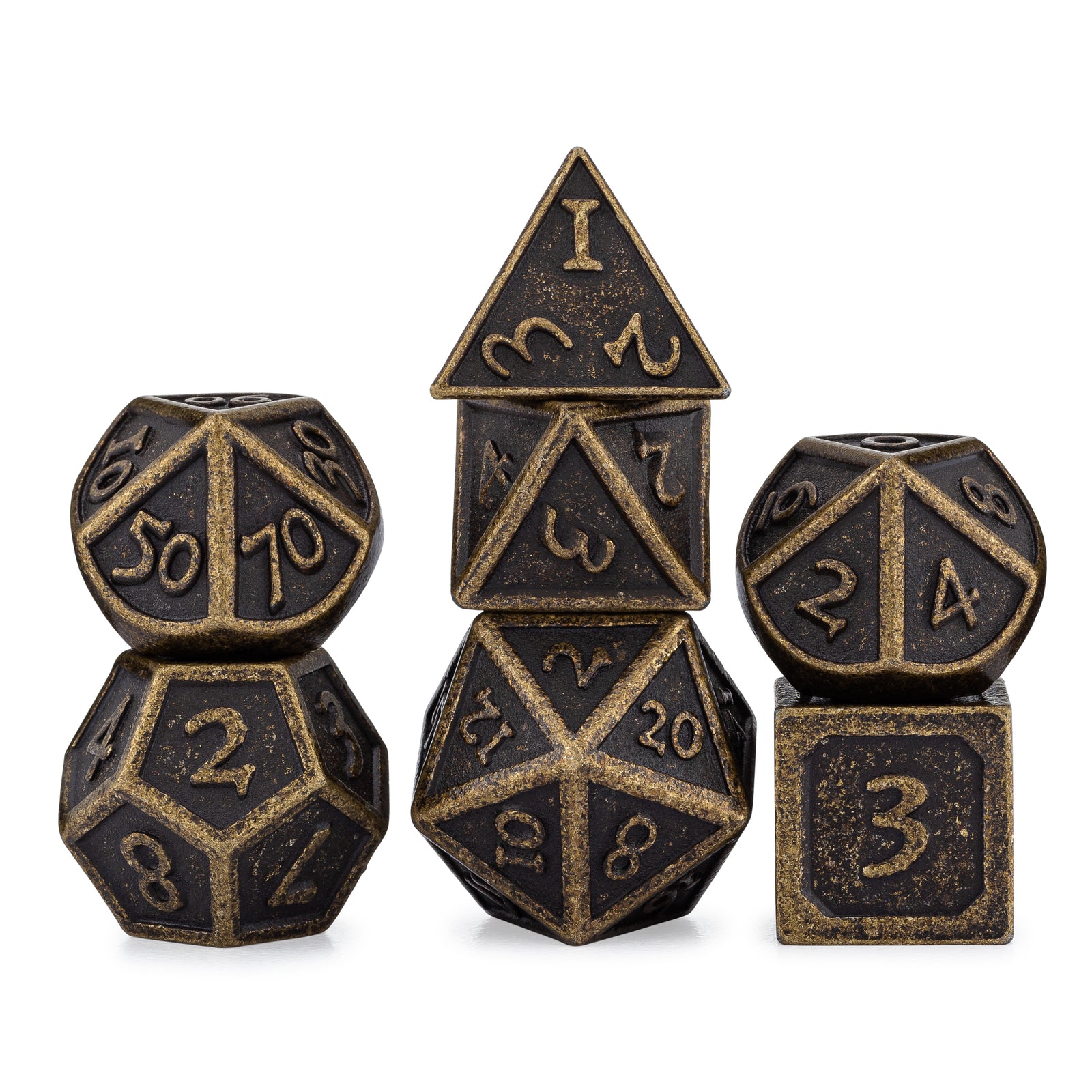 Tarnished Brass - 7 PC Set