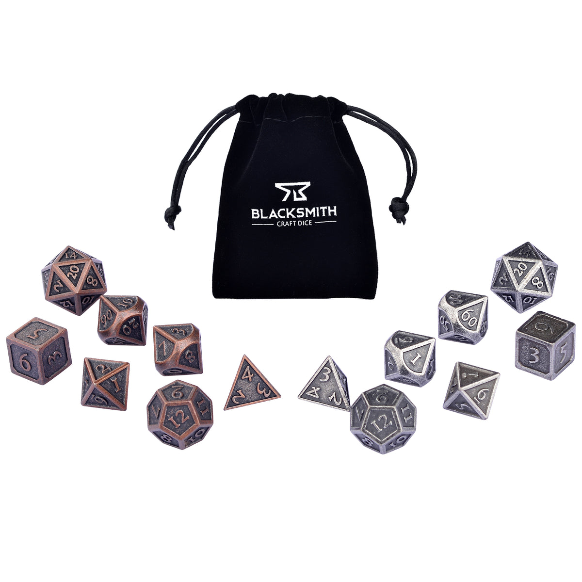 Weathered Bronze &amp; Iron - 14 PC Set