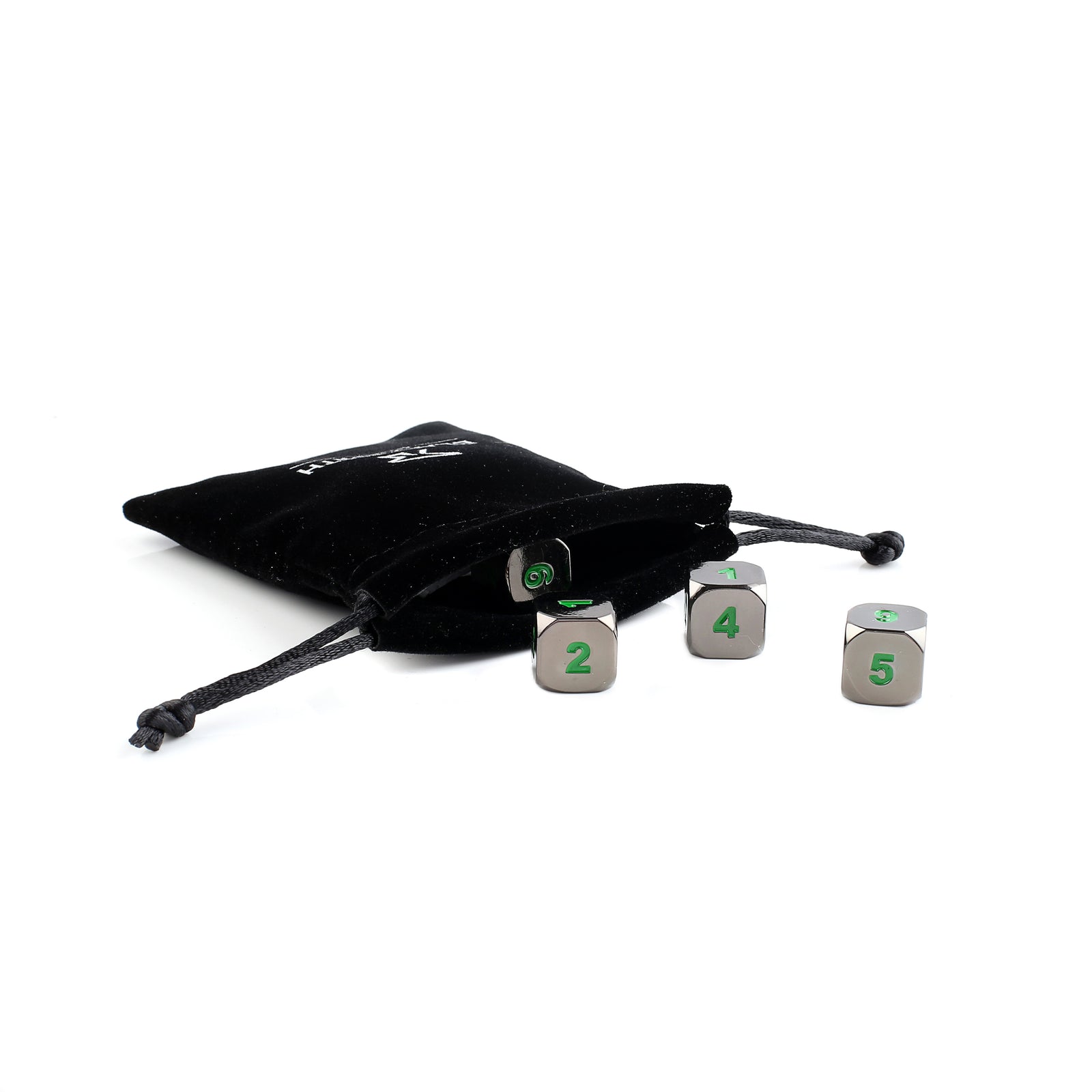 Onyx & Emerald - 4 PC D6 Set