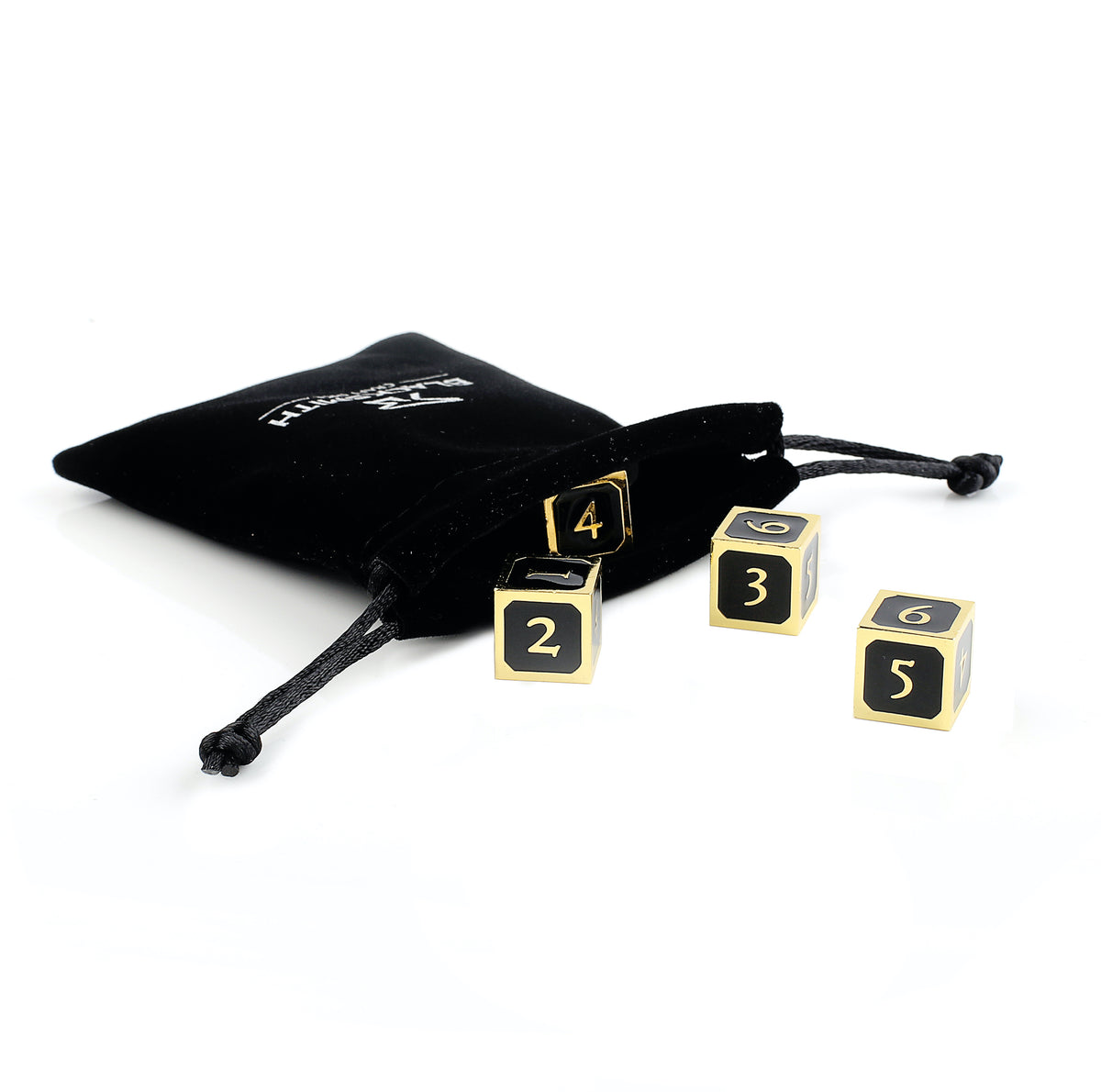 Obsidian - 4 PC D6 Set