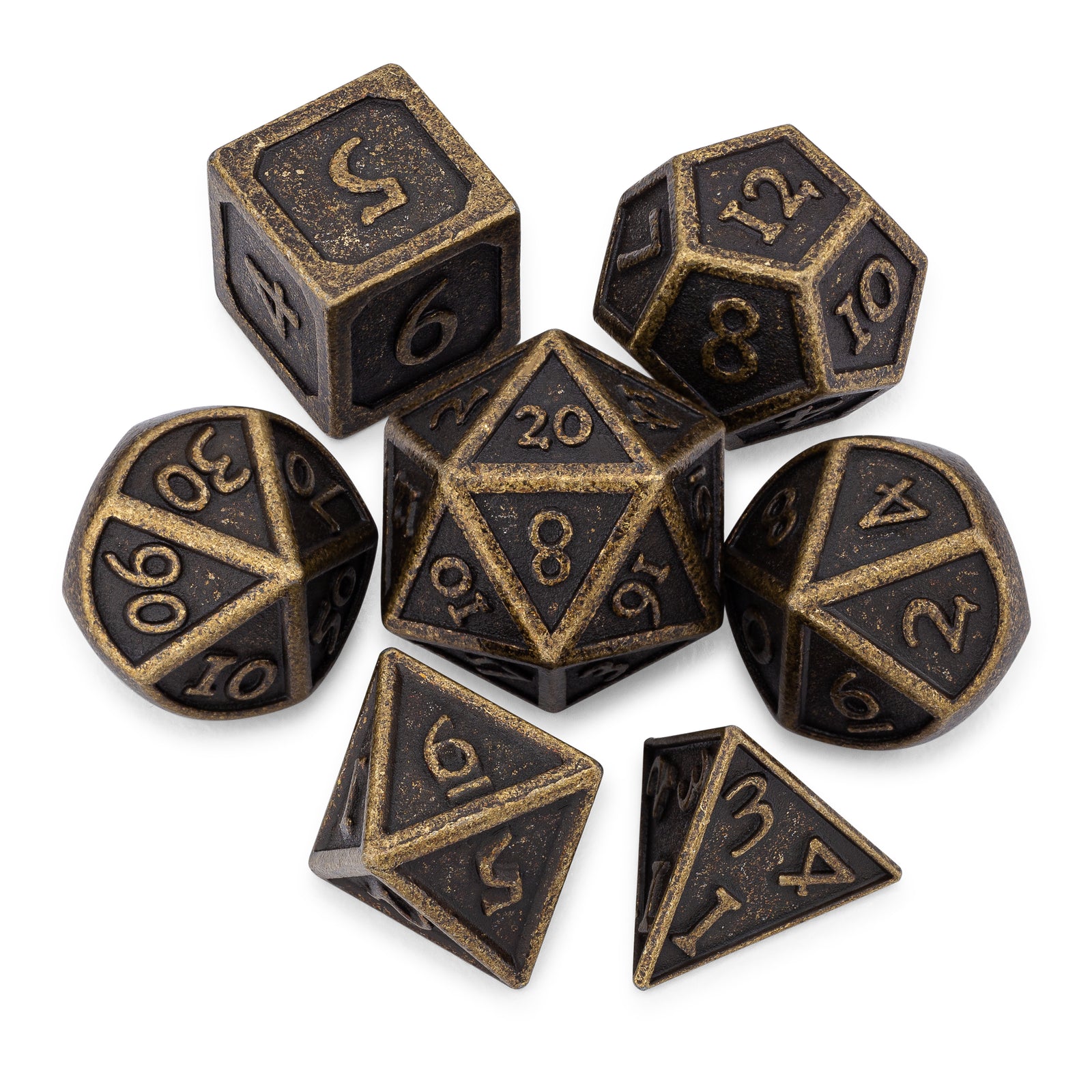 Tarnished Brass - 7 PC Set