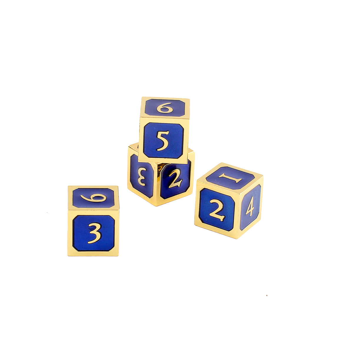Lapis Lazuli - 4 PC D6 Set