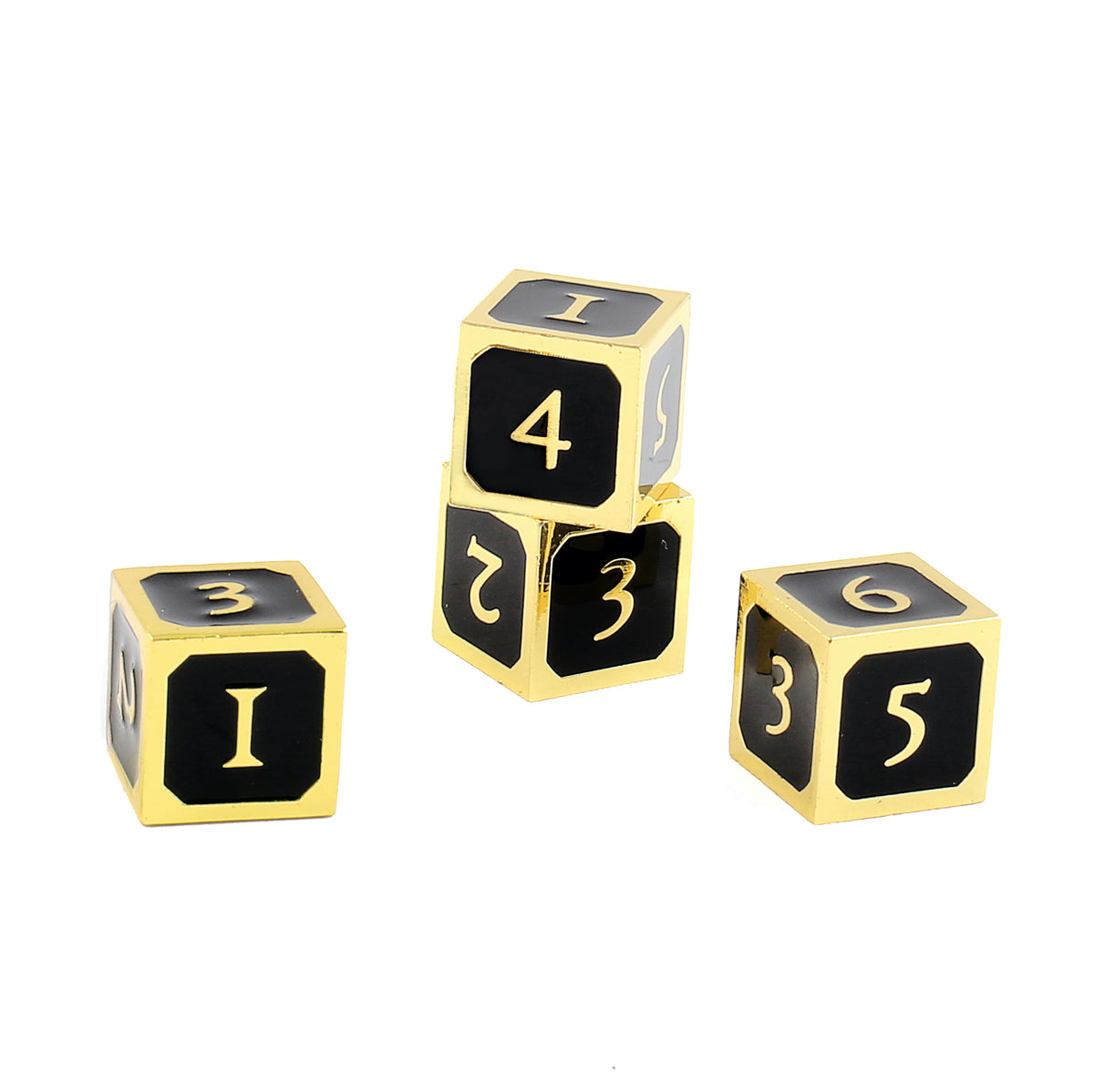 Obsidian - 4 PC D6 Set