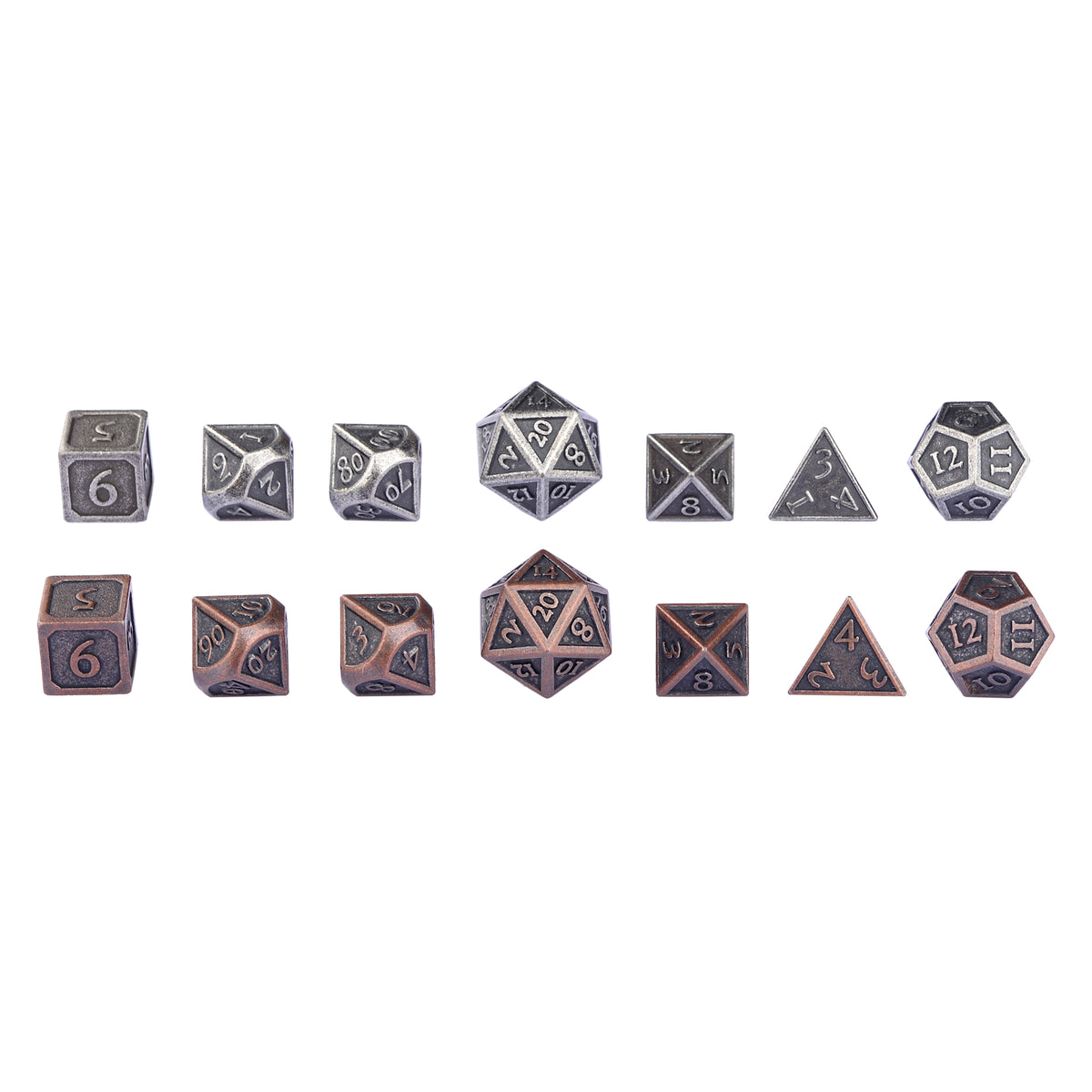 Weathered Bronze &amp; Iron - 14 PC Set