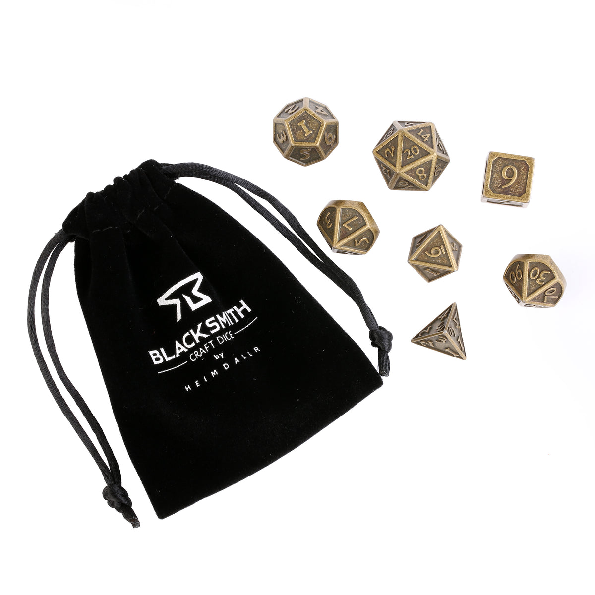 Tarnished Brass - 7 PC Set