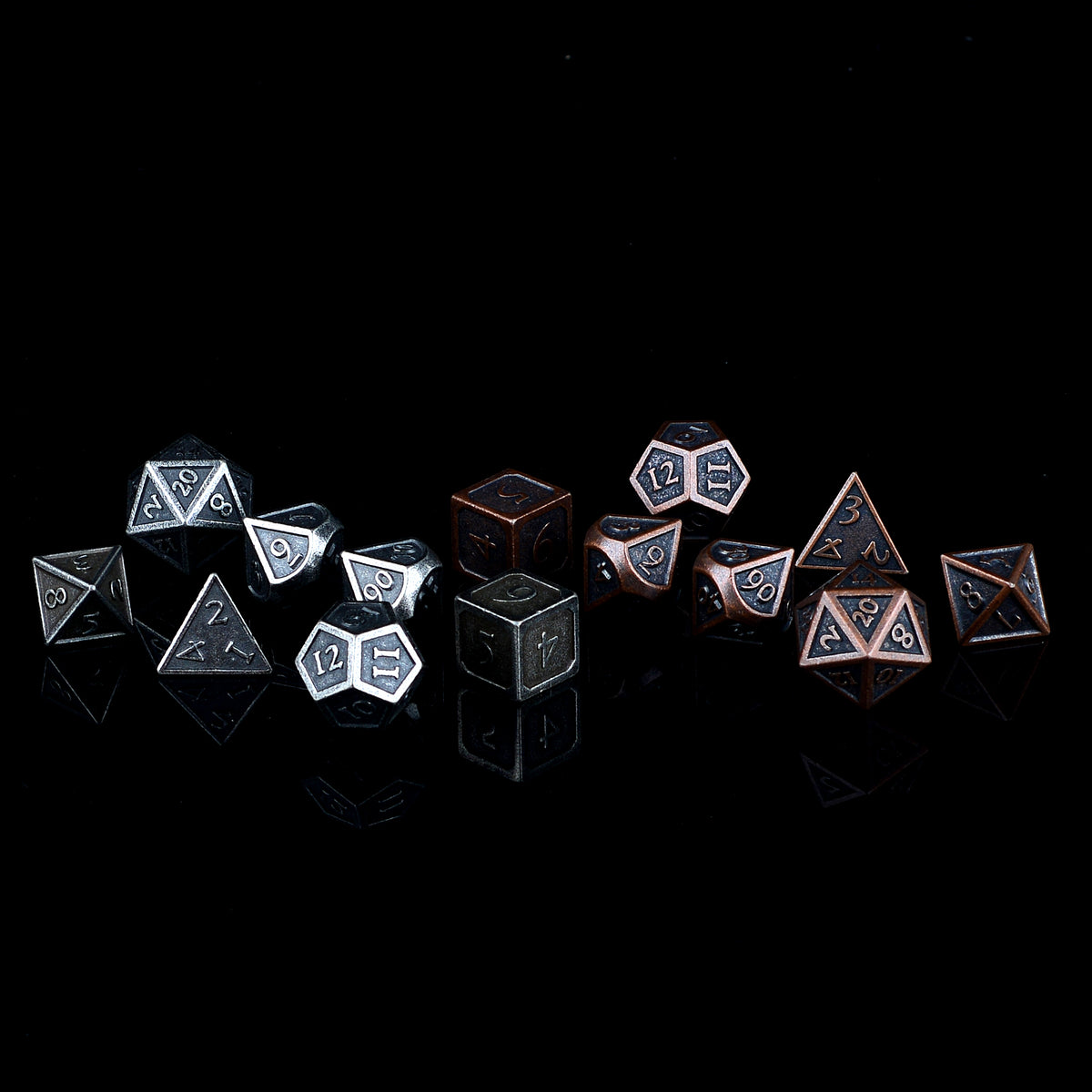 Weathered Bronze &amp; Iron - 14 PC Set