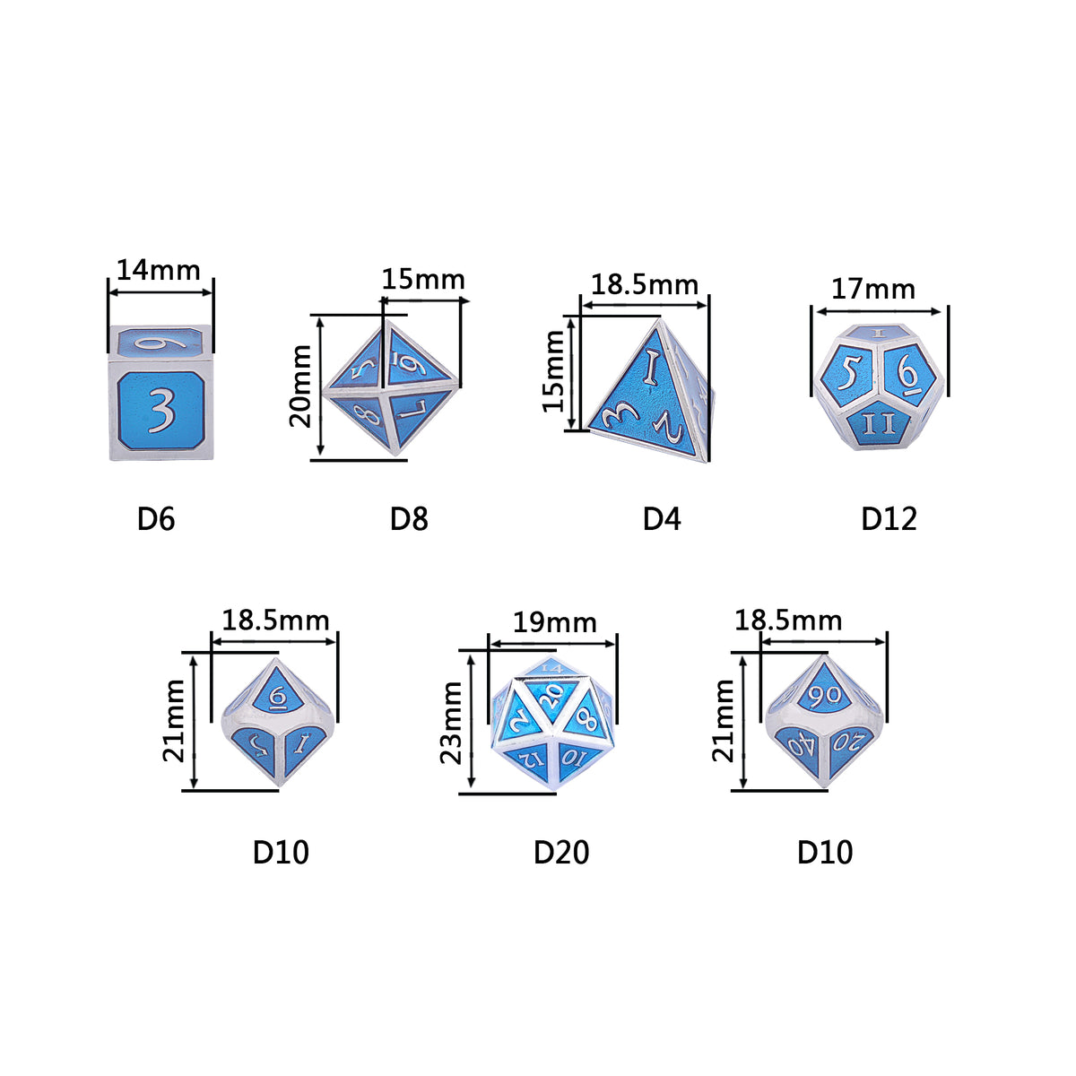 Guardsman Blue - 9 PC Set