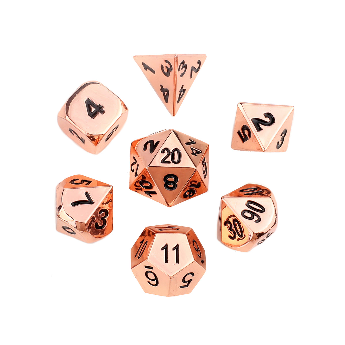 Chrome Copper - 7 PC Set