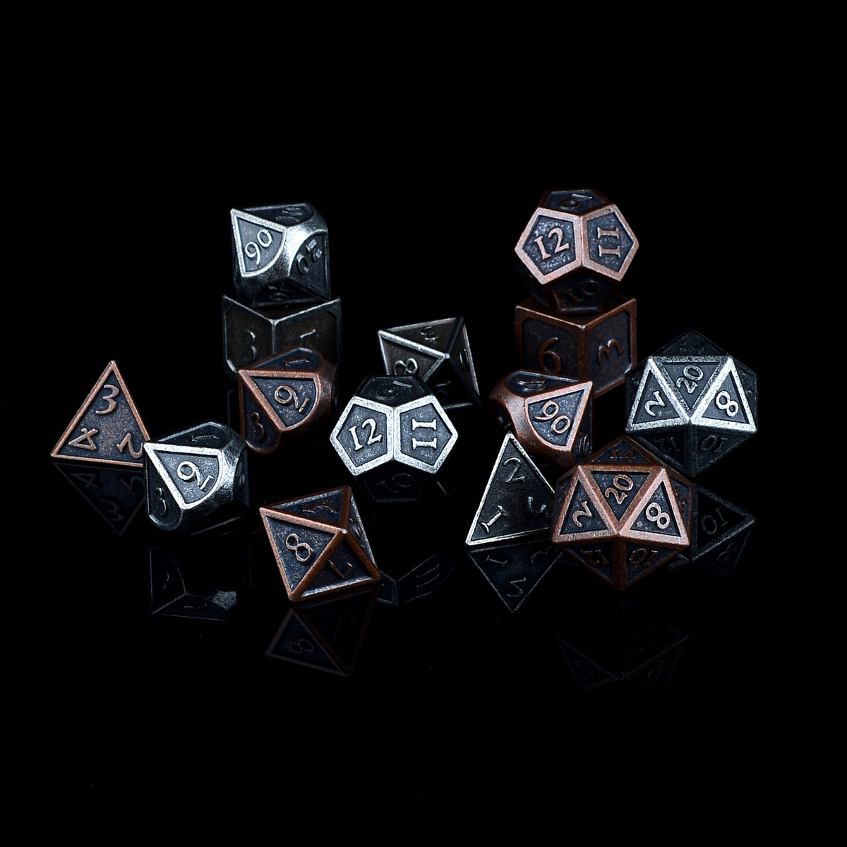 Weathered Bronze &amp; Iron - 14 PC Set