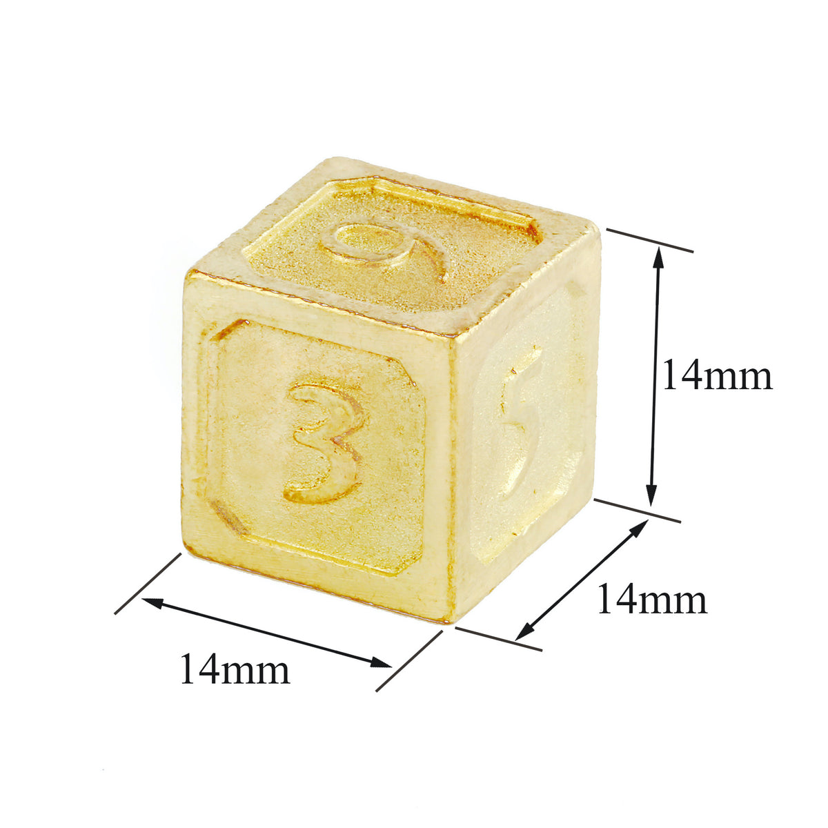Fool&#39;s Gold - RAW - 4 PC D6 Set