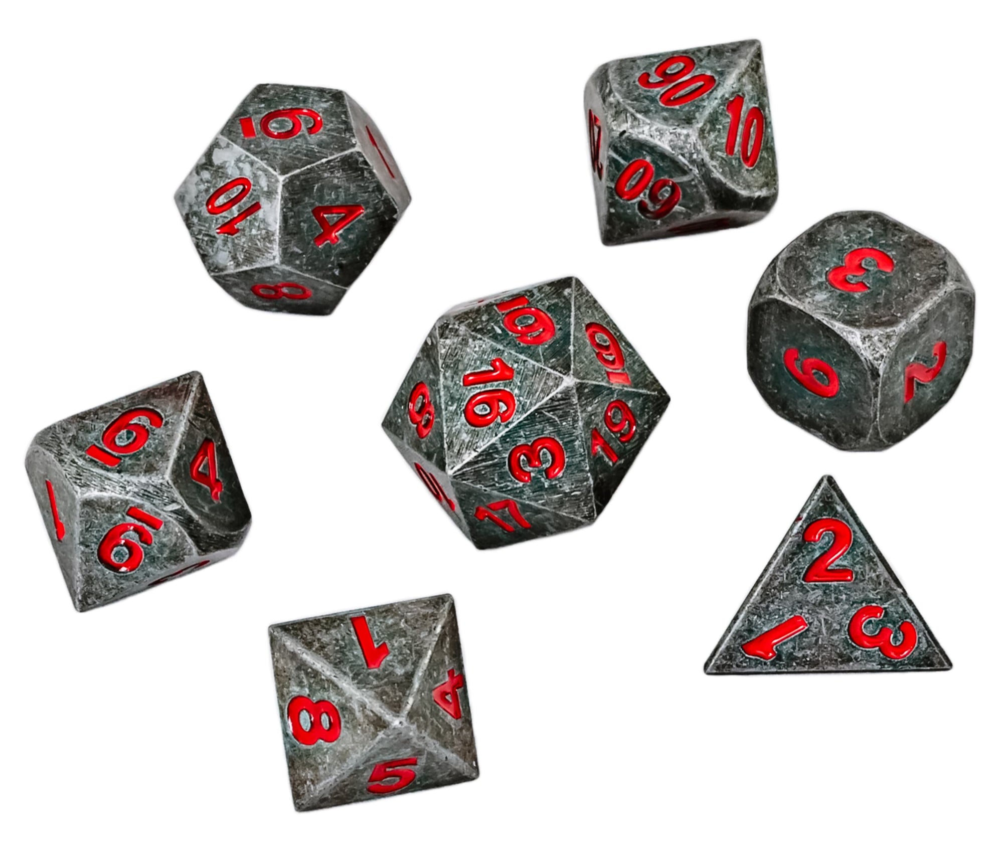 Chaos Red - 7 PC Set
